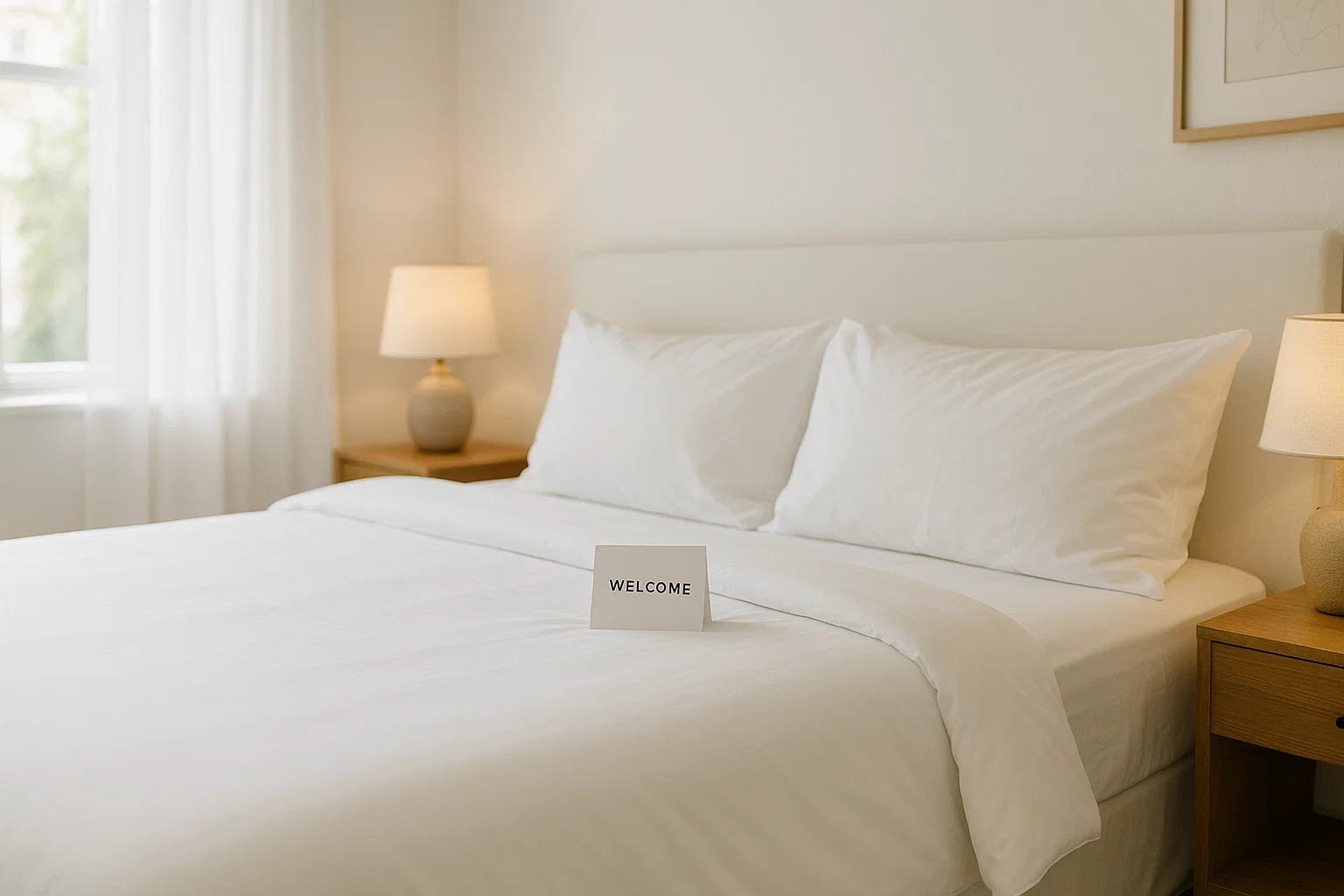 Airbnb Cleaning Services St. Louis – Luxury Bathroom Presentation Airbnb cleaning services St. Louis – luxury bathroom with stacked towels and fresh flowers