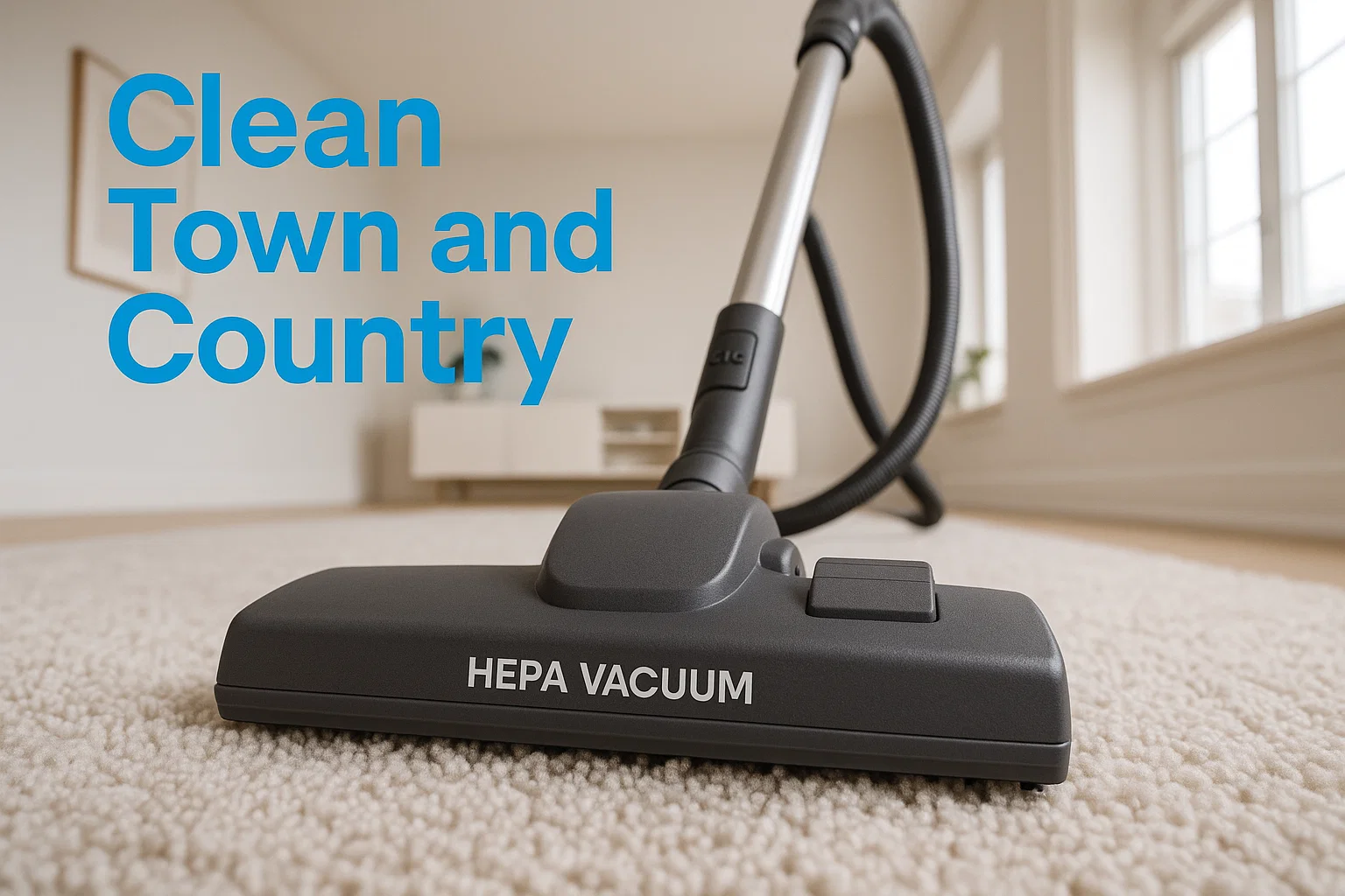 HEPA vacuum cleaning in a Brentwood home