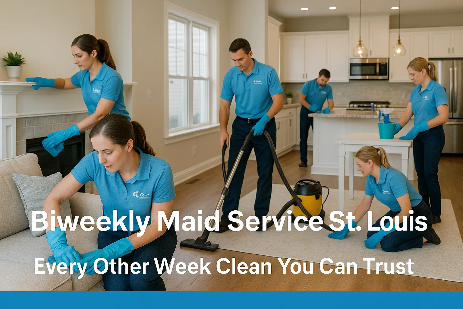 biweekly cleaning service in St. Louis MO bathroom sanitizing