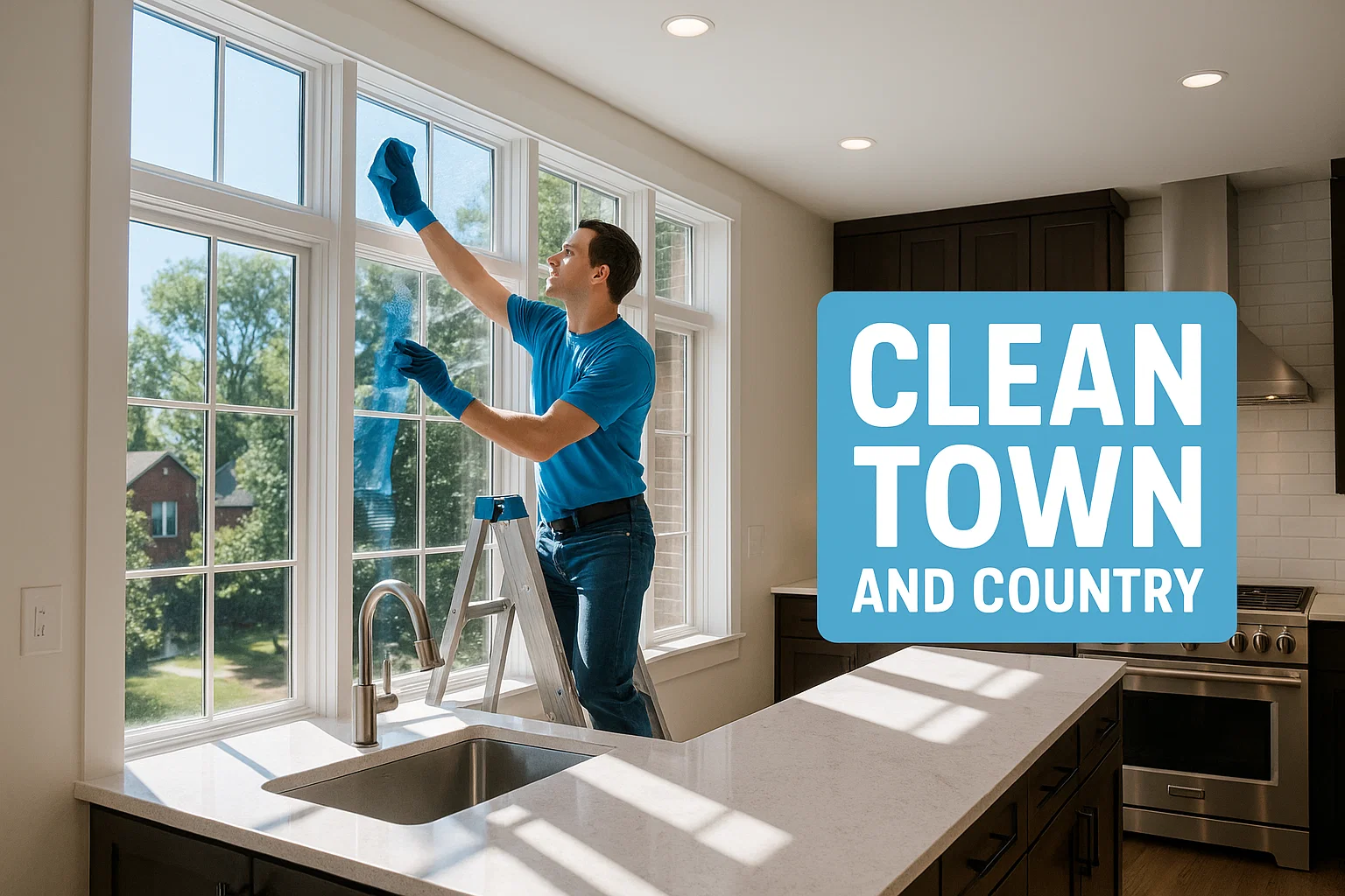 Window and Glass Detailing - St. Louis Post-Construction Cleaning Post-construction window and glass cleaning Webster Groves
